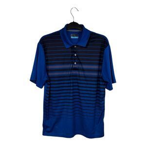 PGA Tour Golf Polo Shirt Men’s Size XL  Blue/Black Shirt Short Sleeve Casual